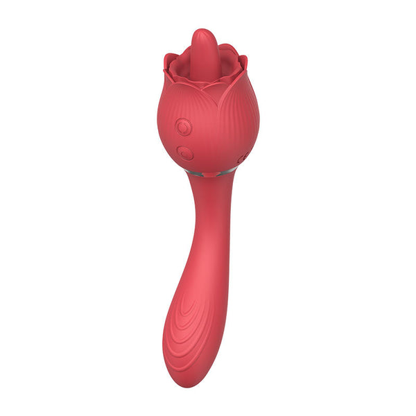 Clit Suction Vibrator Rose Flower Design — 10 Modes IPX7