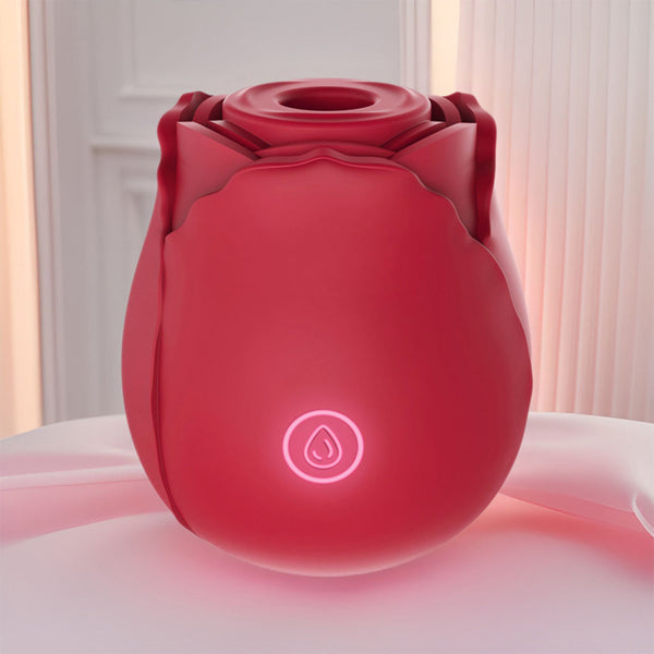 Rose G-Spot Vibrator with Tongue Licking — 9 Stimulation Types