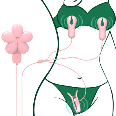 10-Mode Electric Nipple Clamp ??Remote Control Breast Vibrator