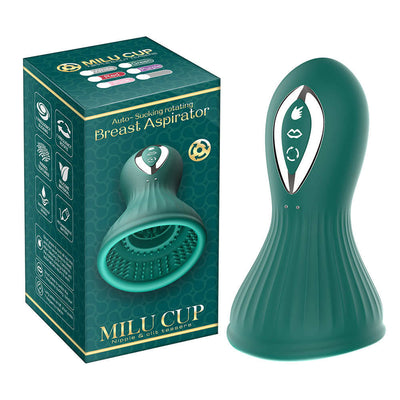 10-Mode Vibrating Nipple Clamps ??Strong Suction Breast Stimulator