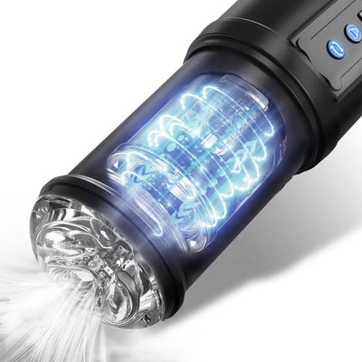 3-in-1 Male Masturbator — Automatic Suction Vibrating Cup