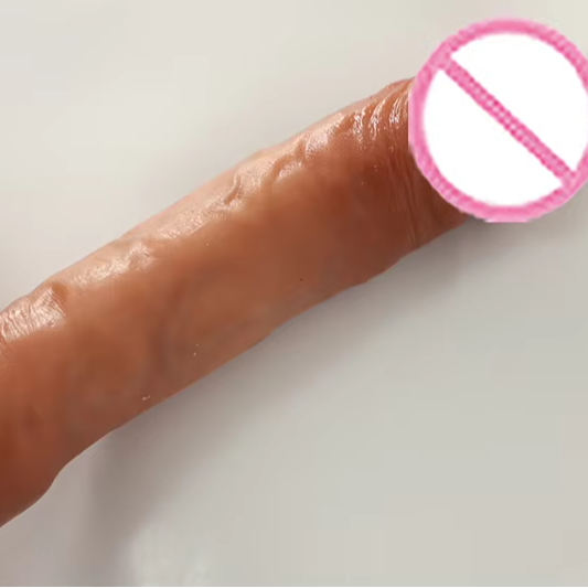 Premium Realistic Dildo Double-Layer — Suction Cup Women
