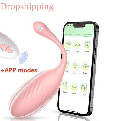 APP Couples Vibrator Silicone — 10 Modes Long-Distance Remote