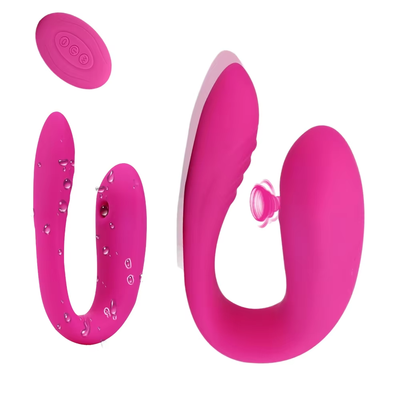 Dual Vibration Wearable Couples Toy — USB Remote Control