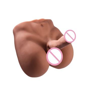 Realistic 5.3kg Women Masturbation Torso Doll ??Dual Channel TPE