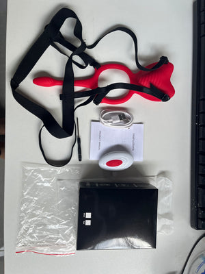 Couples Panty Vibrator Tail Anal Combo — Remote Control