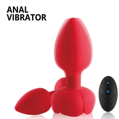 Electric Waterproof Butt Plug — 10 Frequency Vibration Silicone