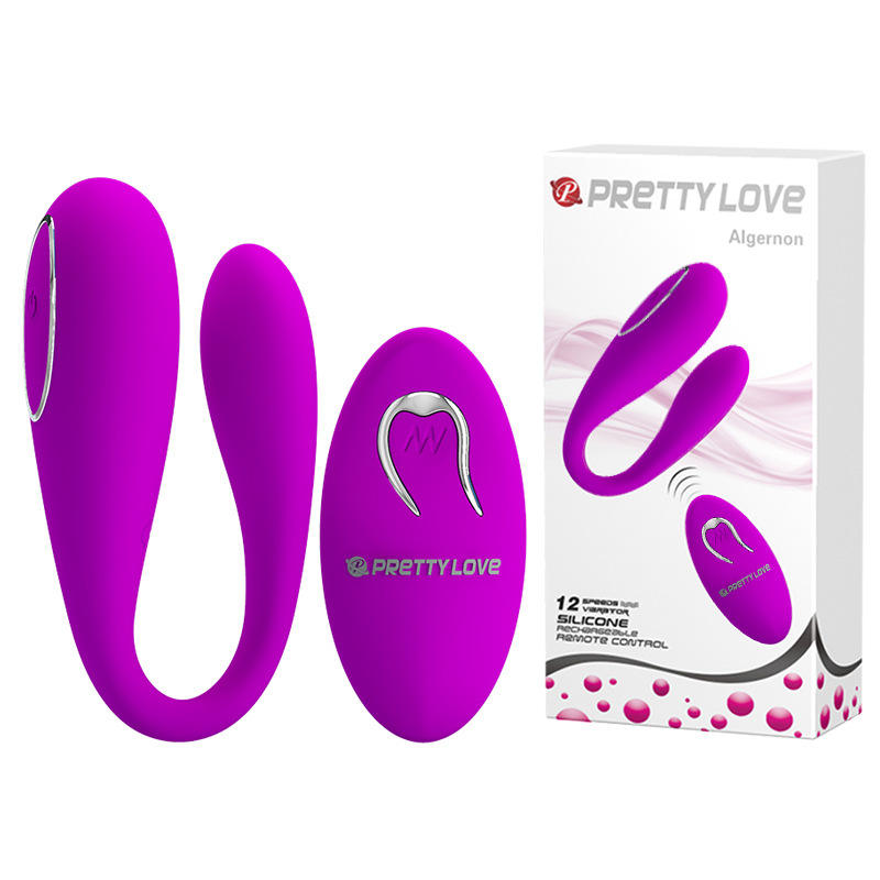 Double Vibration C-Shape Couples Vibrator — Dual Motor