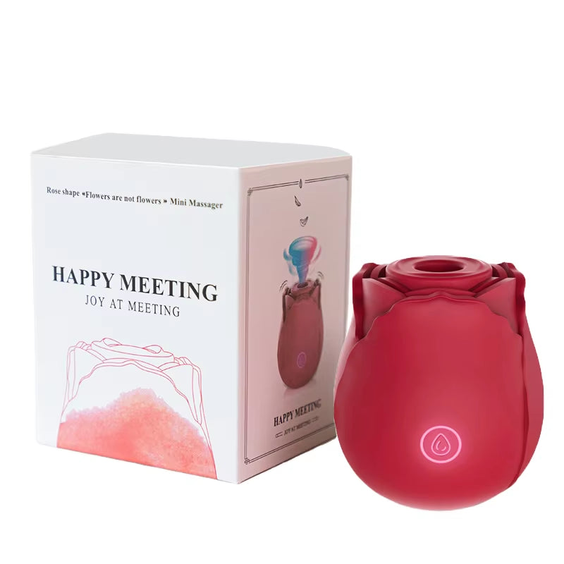 Rose Nipple Clitoral Sucker — 10-Speed Vibrating Stimulator
