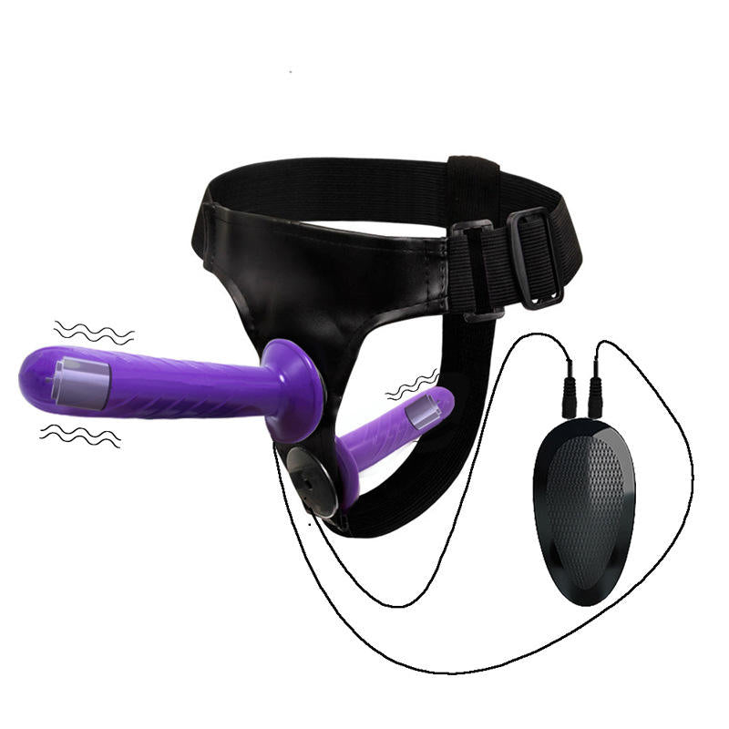 Lootee Double Realistic Strap-On Harness ??G-Spot Thick Silicone