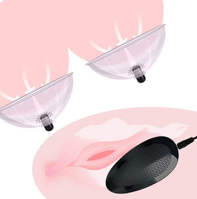 Nipple Licking Vibrator ??Breast Massage Stimulator 10 Modes