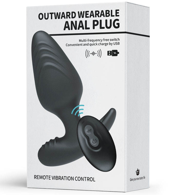 Men's Silicone Prostate Massager — Remote Control Strong Vibe