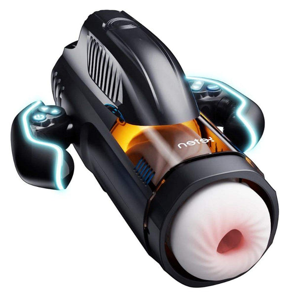 Automatic Telescopic Male Masturbator — Suction Heating